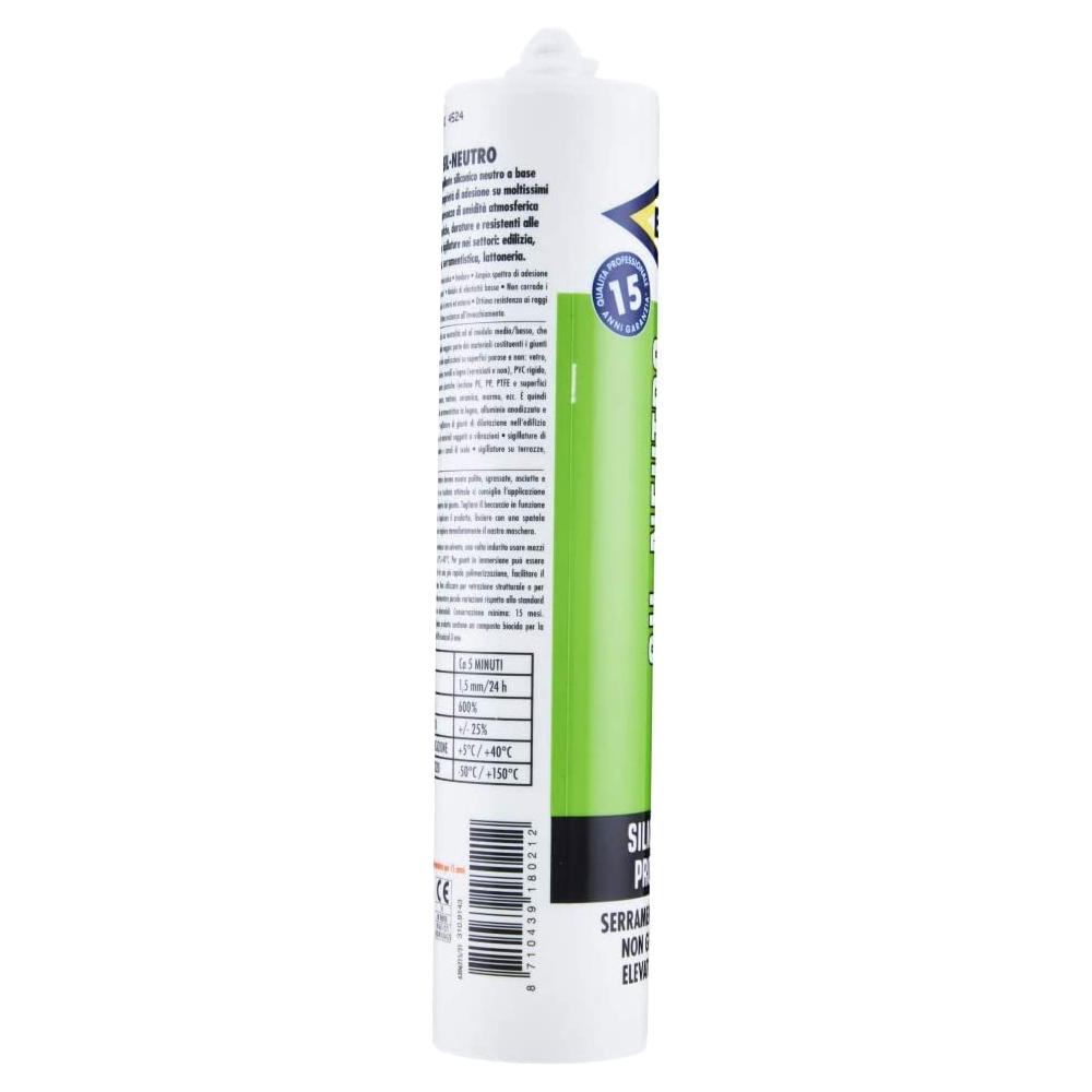 Silicone Neutro Alluminio RAL 9006 BOSTIK 300 ml